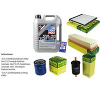 KIT DE INSPECCIÓN FILTRO LIQUI MOLY OIL 5L 5W-30 para Citroën Berlingo caja M_