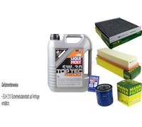 KIT DE INSPECCIÓN FILTRO LIQUI MOLY OIL 5L 5W-30 para Citroën Berlingo caja M_