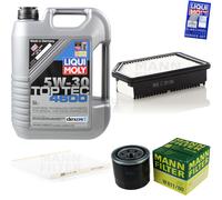 KIT DE INSPECCIÓN FILTRO LIQUI MOLY OIL 5L 5W-30 para KIA Rio III UB 1.4 CVVT