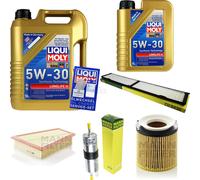 KIT DE INSPECCIÓN FILTRO LIQUI MOLY OIL 6L 5W-30 para BMW X1 E84 xDrive20i