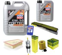 KIT DE INSPECCIÓN FILTRO LIQUI MOLY OIL 6L 5W-30 para BMW X1 E84 xDrive20i
