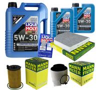 KIT DE INSPECCIÓN FILTRO LIQUI MOLY OIL 7L 5W-30 para Audi Q5 8R SQ5 TDI