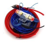 Kit de instalación de amplificador de subwoofer para audio de automóvil, cableado de amplificador de calibre profesional que ofrece alto ren