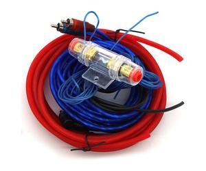 Kit de instalación de amplificador de subwoofer para audio de automóvil, cableado de amplificador de calibre profesional que ofrece alto ren