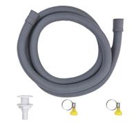 Kit de instalación de bomba de sentina de 3/4 pulgadas para barcos con salida de 3/4 pulgadas, incluye manguera gris, accesorio pasante del casco y abrazaderas de acero inoxidable, sistema de drenaje