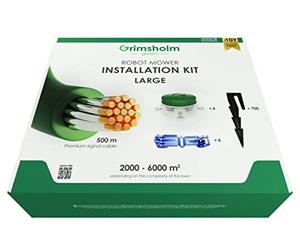 Kit de instalación de cortacésped robótico de gran tamaño
