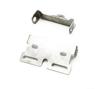 Kit de instalación de luz de señal de giro Ebike, fijación de luz eléctrica de acero inoxidable 304, soporte de lámpara de bicicleta eléctrica (1 juego de soporte)