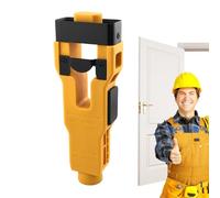 Kit de instalación de pestillo de puerta, kit de sierra perforadora para pestillo de puerta, herramienta de instalación , plantilla de taladro multiusos con accesorios separadores, dispositivo