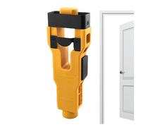 Kit de instalación de pestillo de puerta, kits de sierra perforadora con herramienta de mortaja de cerradura de puerta, solución de instalación completa, multiusos para profesionales y