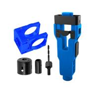 Kit De Instalación De Pestillo Durmiendo - Conjunto De Herramientas De Bloqueo De Puerta Ajustable | Herramientas De Instalación De Puerta | Gabane De Bloqueo De Puerta | Piezas De Reemplazo De