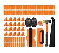 Kit de Instalación de Suelo Laminado,Juego de Reparación con Mazo,Herramientas para Suelos Laminados de Madera | Para Proyectos De Tarima, Zócalos Y Preparación De Subsuelo En Taller O Hogar