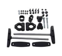 Kit de Instalación MRA HK- Kit parabrisas Universal Motos Naked (22 mm/25 mm)