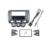 Kit De Instalación Panel Frontal para Radio Coche DVD Estéreo Y CD Un DIN para FIT para Jazz para City 2002-2008 Volante A La Izquierda Panel estéreo