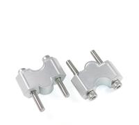 Kit De Instalación para B&MW F800GS GS800 F 800 GS 2023 2024 2025. Adaptador De Tubería para Elevador De Altura. Abrazadera Montaje Ajustable(Plata)