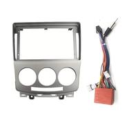 Kit De Instalación Y Reinstalación Panel Radio para Mazda 5 para Premacy 2005 2006 2007 2008 2009 2010 WEFOLCC(Fascia and Cable)