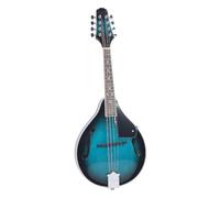 Kit de Instrumentos de Mandolina de 8 Cuerdas, Actuación Musical de Madera de Alero para Principiantes, Adultos, Adolescentes, Piedra Verde ME-22, con Sintonizador, Bolsa de