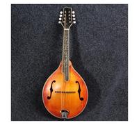 Kit de instrumentos de mandolina Mandolina Profesional Hecha A Mano Con Parte Trasera Y Laterales De Arce Tigre De Una Sola Tabla De Abeto De 70cm De Alto