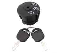 Kit de interruptor de encendido con dos llaves para Ariens para Craftsman para cortacéspedes Poulan coincide con el equipo original 12327 y 12327A
