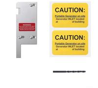 Kit de interruptor de enclavamiento del generador, interruptor de transferencia de bloqueo manual de seguridad, para Murray para Gould para Thomas 150 y 200 amperios paneles (SD-200VL)