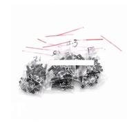 Kit de interruptores táctiles de botón pulsador, 12 valores, 120 unidades, 6 x 6 x 4,3/5/6/7/8/9/10/11/12/13/14/15 mm, DIP 4P Controls Switches