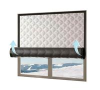 Kit de Invernaje Ventana de Bloqueo Solar Barrera Térmica para Ventanas Radiadores Cajón Persianas Puertas Camper Buhardilla Uso Industrial Viviendas(100x100 cm(3.3'x3.3'))