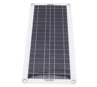 Kit de inversor solar, panel solar de bajo consumo, dos tomas USB de alta eficiencia para camping (100 A)