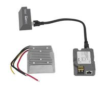 Kit de Inyector PoE para Dish V2 Internet Kit Satellite, Adaptador de Cable de Disco Satelital a RJ45, Convertidor DC Boost de 12V a 48V