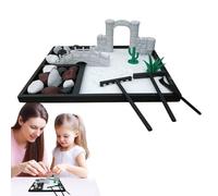 Kit de jardín decorativo Zen de mesa - Jardín Zen pequeño de escritorio japonés | Decoración zen de de roca japonesa, pequeño kit de jardín zen de meditación para decoración de escritorio del