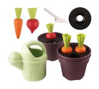 Kit de Jardinería para Niños Kit de Juego de y Plantación | Kit Educativo de Aprendizaje de Jardinería para Interiores Exteriores Patio Playa Jardín Balcón Preescolar