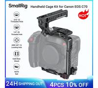 Kit de jaula de cámara SmallRig portátil para EOS C70 para Canon con ARRI 3/8 "-16 agujeros soportes para DJI RS2/RSC 2 estabilizadores de disparo Cage Kit