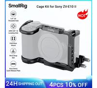 SMALLRIG Kit de Jaula de Liberación Rápida HawkLock para Sony ZV-E10 II, Mango de Silicona de Diseño Ergonómico Integrado, Placa de Liberación Rápida para Arca, Conector QD - 4949