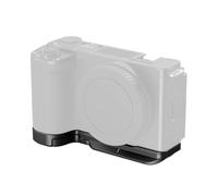 Kit de Jaula de liberación rápida SmallRig HawkLock Compatible con Sony ZV-E10 II, con Placa en Forma de L y Mango de Madera.(4950)