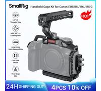SMALLRIG Kit de Cage Jaula para Canon R5/R6/R5 C, Kit Handheld Dispuesta de Top Handle y Cable Clamp - 3830