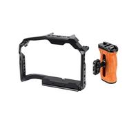 Kit De Jaula For Cámara, Compatible Con Panasonic GH7 GH6, Estabilizador, Marco Protector, Cardán, Compatible Con Tornillo De Ubicación Arri Y Mango De Madera, Accesorios For Cámara(GH7 GH6 Cage Kit1)