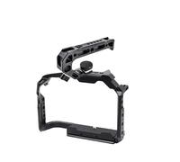Kit De Jaula For Cámara, Compatible Con Panasonic GH7 GH6, Estabilizador, Marco Protector, Cardán, Compatible Con Tornillo De Ubicación Arri Y Mango De Madera, Accesorios For Cámara(GH7 GH6 Cage Kit3)