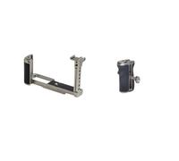 Kit de Jaula para cámara, Compatible con Nikon, Marco ZF Aluminio | Jaula rabbit de liberación rápida con kit de placa Aka, 155.5*55.32*100mm, 130g(Kit2 Titanium-Grip)