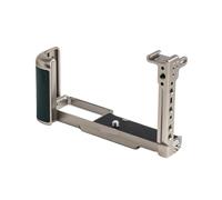 Kit de Jaula para cámara, Compatible con Nikon, Marco ZF Aluminio | Jaula rabbit de liberación rápida con kit de placa Aka, 155.5*55.32*100mm, 130g(Titanium)