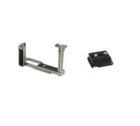 Kit de Jaula para cámara, Compatible con Nikon, Marco ZF Aluminio | Jaula rabbit de liberación rápida con kit de placa Aka, 155.5*55.32*100mm, 130g(Kit2 Titanium-Aka)