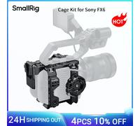 Kit de Jaula SmallRig FX6 para Sony FX6 para Grabación Vertical con Placa Superior, Adaptador de Mango Lateral, Abrazadera de Cable, Placa Base y Placa V-Mount 5801