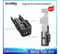Kit de jaula SmallRig para DJI Osmo Pocket 3, media jaula utilizada con mango de batería Pocket 3 con orificio roscado y localización de 1/4"-20 5117 5117