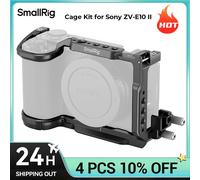 Kit de jaula SmallRig para Sony ZV-E10 II con placa de liberación rápida Arca-Swiss para DJI RS 2 / RSC 2 / RS 3 / RS 3 Pro, trípode 4867 Cage Kit 4867