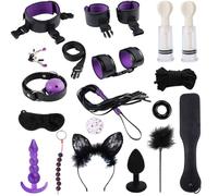 Kit de jeux érotiques - Des accessoires sensuels spécialement conçus pour les, comprenant des menottes sexy pour pimenter vos moments d'intimité
