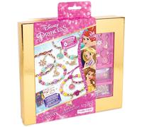 Kit de joyer a ""Make It Real Disney Princess Crystal Dreams"": pulsera de cuentas y dijes con cristales Swarovski. Incluye materiales y libro excl