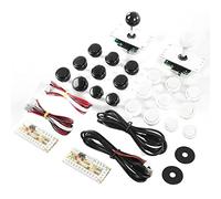 Kit de Juego de Bricolaje Resistente para 2 Jugadores, Juego de Botones de Joystick USB para una Experiencia de, Adecuado para Reuniones de Amigos (#2)