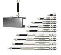 Kit De Juego De Destornilladores: Retire Sujetadores Profundamente Arraigados En Electrodomésticos, Geometría De Punta Antileva, Rango De Longitud De 25 Mm A 150 Mm, Construcción De Acero De Aleación