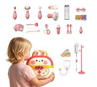 Kit De Juego De Médico Educativo Realista Interactivo con Luz Y Sonido | Set Simulación Dentista Infantil Para Niños Y Niñas, Guardería, Jardín Infantil, Preescolar, Escuela,