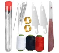 Kit De - Juego Multifuncional De Herramientas Para Agujas Y Hilos | Portátil De 37 Piezas | Adecuado Para Dormitorio Viajes Bricolaje Sastres Ocio Creativo