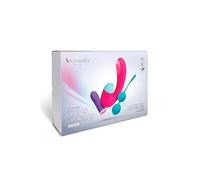 Kit de juguetes eróticos marca S Pleasures Kits Pleasure Kit es un increíble pack de 2 juguetes, 1 producto de salud íntima, 2 productos de cosmética erótica y 2 elementos del mundo bondage
