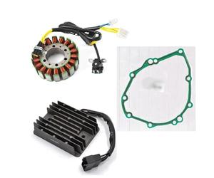 Kit De Junta De Bobina De Estator Rectificador Regulador para Suzuki GSX1300R GSX1300RZ GSX1300 GSX 1300 Hayabusa 1300 1999-2007 Regulador de Voltaje