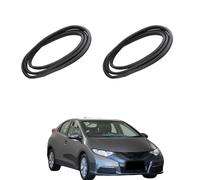 Kit de Junta para Puertas de Coche para Civic 2012-2015 OE: 72815/72855/72315/72355-TR0-A01 - Aislamiento Acústico de Goma EPDM Sellado Hermético contra Ruido del Viento
